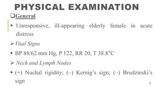 functional unresponsiveness physical exam